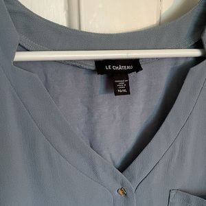 Le Chateau Sleeveless Blouse